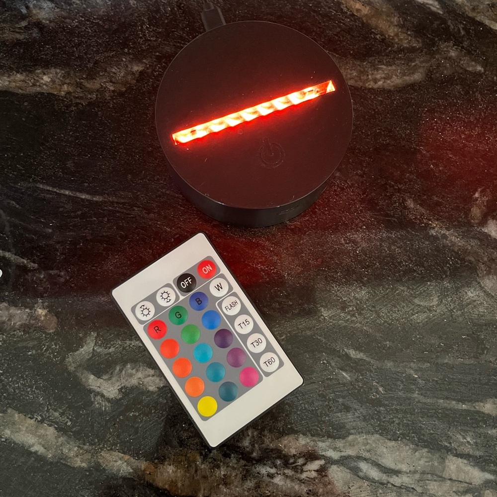 LED Colour Changing Tractor Night Light - Picture 4 of 6